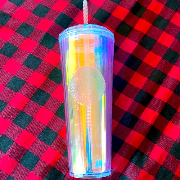 Starbucks iridescent Dome Tumbler